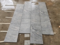 Vente en gros 12 "x 24" carreaux de granit blanc Viscont poli pierre blanche naturelle pour sol et mur de salon intérieur