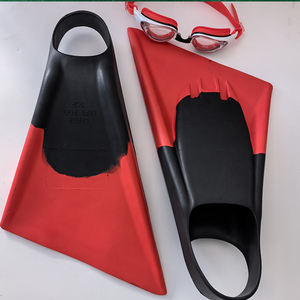 Aileron court en caoutchouc pour bodyboard, natation et plongée avec tuba, accessoire pour hommes et femmes - Product Image 1