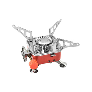 Portable Lightweight Butane <b>Gas</b> Camping Backpacking Stove Collapsible Pocket Rocket Single Burner Piezo <b>Ignition</b> Climbing Tour - Product Image 1