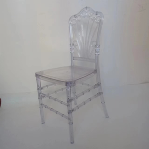 Chaise de mariage à dos rond, en résine, forme sirène, divers coloris, vente en gros - Product Image 4