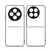 Coque de téléphone à sublimation pour Tecno Camon Pova Spark, impression vierge personnalisable, coque de téléphone portable DIY pour Spark Go 50 40 30 20
