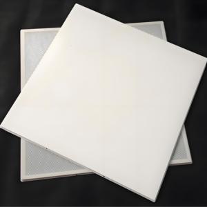 Hoja curva impermeable <span class=keywords><strong>de</strong></span> aluminio, placa <span class=keywords><strong>de</strong></span> tira decorativa <span class=keywords><strong>de</strong></span> Metal ignífugo, uso en exteriores, azulejo <span class=keywords><strong>de</strong></span> cerámica integrado, techo suspendido - Product Image 5