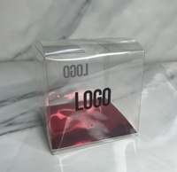 Boîte en plastique transparente pliable personnalisée, plateau d'emballage en PET, PP, PVC, boîte cadeau et artisanale jetable pour cosmétiques