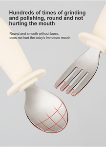 Ensemble de sevrage pour bébés et tout-petits, comprenant un bol et une assiette en silicone à ventouse, une tasse à bec, un bol et des assiettes en acier inoxydable, idéal comme cadeau pour nouveau-né, ensemble d'alimentation pour bébé - Product Image 6