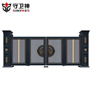 Puerta Plegable de Patio de Lujo, Puerta Corredera Telescópica Eléctrica de Aluminio - Product Image 1