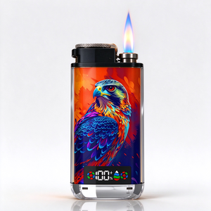 Briquet Électrique Jetable Mini 60mm Populaire, Moderne, <span class=keywords><strong>Lila</strong></span> Kiss, Sûr, Coupe-Vent, Étanche, Rechargeable, OEM/ODM Disponible - Product Image 6