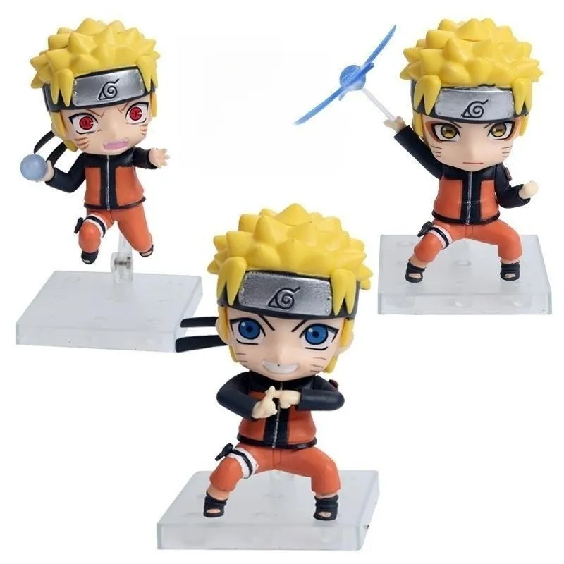 Wholesale anime mini figures Haruno Sakura Sasuke Model Toys Narutos Action figures