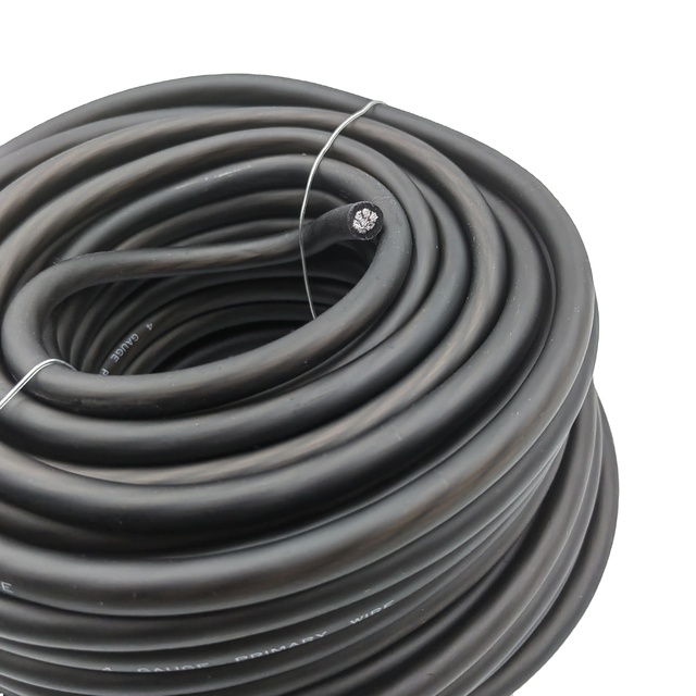 High Quality Ac Audio Hifi 1 Core Electric Power Boot Cable 1 Core Control Cable CCA Anneal Copper Multicore Hifi Power Cable