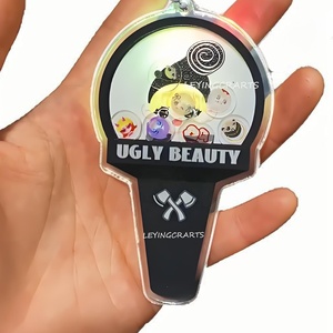 Chaveiro Personalizado de Light Stick Kpop, Acrílico, Estilo Cartoon, Impressão UV, Logotipo Personalizado, Tendência da Moda - Product Image 6