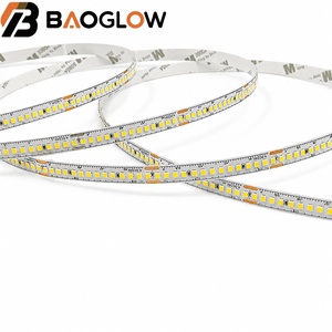 Tira de Luz LED Flexible SMD2035 280LED de Cobre 3000K 4000K 6500K PCB 8mm DC24V 14W M Ra85 5cm Cortable para Retroiluminación de TV y Juegos - Product Image 1