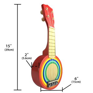 Nhà Máy bán hàng trực tiếp Kid Ukulele nhạc cụ OEM ODM guitar nhỏ <span class=keywords><strong>Ukelele</strong></span> Đồ chơi âm nhạc - Product Image 2