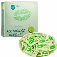 Bonbons à la menthe très vendus, bonbons à la menthe sans sucre, bonbons à la menthe et au citron vert 50g, vente en gros