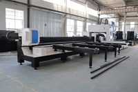 Nouvelle machine de découpe laser à fibre Razortek RZ60F pour tubes métalliques - Haute vitesse 120 m/min, CNC 3 axes avec commande Cypcut refroidie par eau