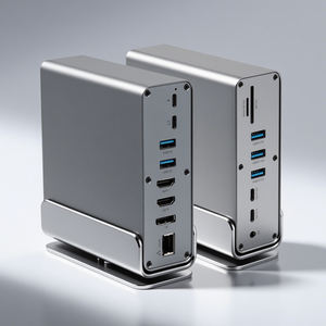 Station d'accueil <span class=keywords><strong>USB</strong></span> C 16 en 1 Triple écran 4K 60Hz HDTV DP 100W PD <span class=keywords><strong>Hub</strong></span> <span class=keywords><strong>USB</strong></span> 3.0 pour MacBook Windows <span class=keywords><strong>PC</strong></span> Ordinateur portable - Product Image 1