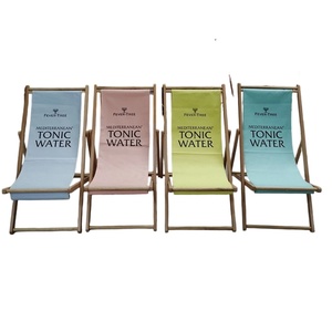 Chaise pliante en bois de pin de <span class=keywords><strong>Nouvelle</strong></span>-Zélande durable, dossier réglable, chaise de plage pour les loisirs, les voyages, les hôtels, les écoles - Product Image 2
