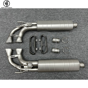 Nuevo escape de acero inoxidable 304 estilo AK para coches de carreras, compatible con G-Class W464 AMG G63 G500 2018-2023, ajuste 1:1 preciso, 6 meses de garantía. - Product Image 4