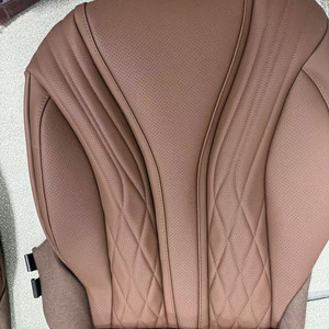 Set Completo di Coprisedili di Lusso in Pelle per Interni Auto per <span class=keywords><strong>Mercedes</strong></span> <span class=keywords><strong>Benz</strong></span> Classe <span class=keywords><strong>S</strong></span> <span class=keywords><strong>W221</strong></span> W222 W223 - Product Image 4