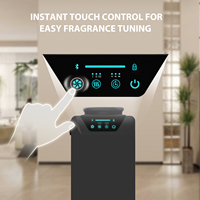 Diffuseur de parfum commercial sur pied grande capacité pour hall d'hôtel, désodorisant sans eau, machine de diffusion de parfum