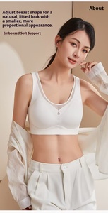 8823 <span class=keywords><strong>reggiseno</strong></span> traspirante ad asciugatura rapida senza cuciture <span class=keywords><strong>a</strong></span> tazza fissa e confortevole - Product Image 2