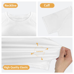 Impression à la demande à manches courtes Slim Fitted Crop Top Teen African Girls Imprimer Summer Leak Nombril T-Shirt Drop Ship Clothes Tee <span class=keywords><strong>Pas</strong></span> <span class=keywords><strong>cher</strong></span> - Product Image 6