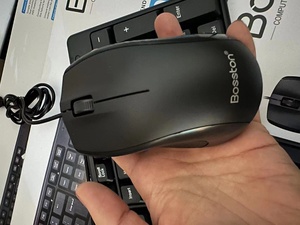 D5200 negro USB Oficina de negocios con cable Kit de teclado y ratón <span class=keywords><strong>Combo</strong></span> conjunto para PC - Product Image 6