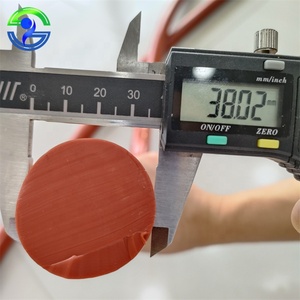 Dải cao su silicon hình chữ O, dải cao su rắn tròn, dải niêm phong hình trụ cao su silicon, đường kính 38mm - Product Image 3