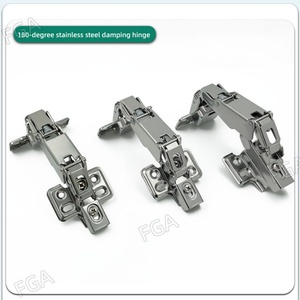 Bisagra Moderna de Acero Inoxidable con Cierre Suave de 180 Grados para Muebles de Cocina, Especial para Hoteles - Product Image 1