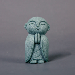 หินทรายสีเขียวสุดสร้างสรรค์รูปปั้นพระขนาดเล็กของตกแต่งสวนสไตล์เซนของตกแต่งตู้ปลา<span class=keywords><strong>บอน</strong></span><span class=keywords><strong>ไซ</strong></span>ประดับภูมิทัศน์ขนาดเล็กสำหรับใส่ชาสัตว์เลี้ยง - Product Image 4