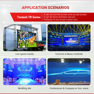 <b>Foldable</b> Easy Installation Die Cast Aluminum Cabinet P2.6 P2.976 P3.91 Indoor Rental Led Advertising Display Screen for Event - Product Image 3