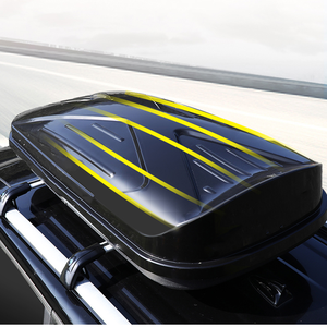 <span class=keywords><strong>Box</strong></span> da Tetto in ABS per SUV, Portapacchi Impermeabile con Serratura e Apertura Bilaterale, Capacità 300L-600L - Product Image 3