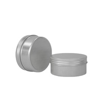 10ml 15ml 25ml 30ml 50 ml 60ml 80ml 100ml pot en aluminium 50g récipient de pommade 50 ml étain en aluminium plat