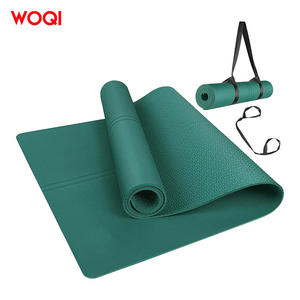 เสื่อโยคะวอคกี้หนา 6 มม. เสื่อพับได้ EVA สำหรับออกกำลังกายที่บ้านและกระชับสัดส่วน สีเขียวพีค็อก - Product Image 2