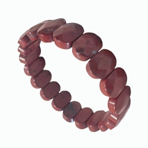 Bracelet de guérison en pierre rouge, bijoux en pierres naturelles pour l'équilibre énergétique, le bien-être spirituel et le soulagement de l'anxiété - Product Image 6