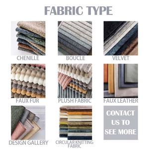 Sellerie classique personnalisée en usine <span class=keywords><strong>tissu</strong></span> polyester personnalisé Boucle <span class=keywords><strong>tissu</strong></span> pour meubles - Product Image 5