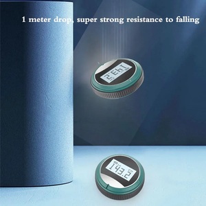 Cinta Métrica <span class=keywords><strong>Digital</strong></span> con Pantalla <span class=keywords><strong>Digital</strong></span>, <span class=keywords><strong>Regla</strong></span> de Plástico con Rodillo, Microprocesador Semiconductor, <span class=keywords><strong>Regla</strong></span> Electrónica con Rodillo, Precisión de 2 mm - Product Image 3