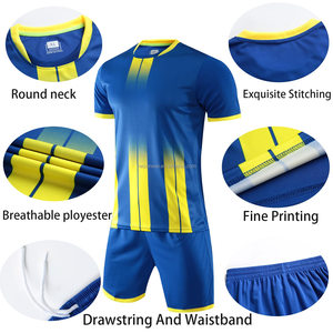 Conjunto de Fútbol de Secado Rápido, Venta Caliente de Fábrica de Camisetas de Fútbol Personalizadas 2026, Ropa Deportiva Clásica Transpirable de Calidad Tailandesa - Product Image 4