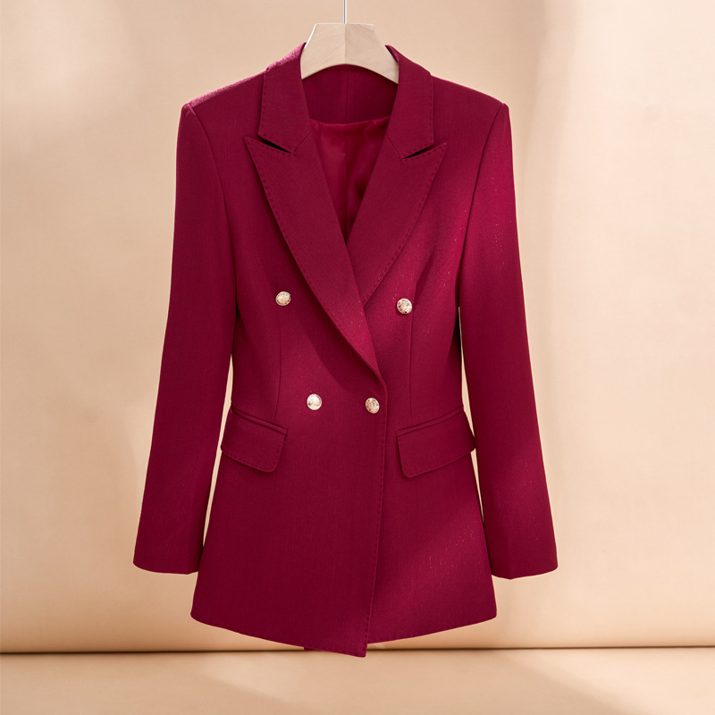 red suit
