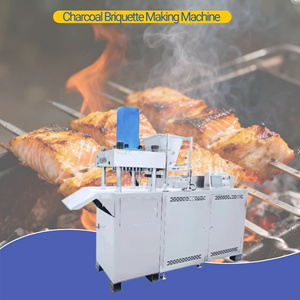เครื่องทำถ่านกะลามะพร้าวแบบครบชุด ควบคุมด้วย PLC สำหรับทำถ่านอัดเม็ดสำหรับสัตว์เลี้ยง - Product Image 2