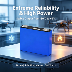 Batteria Ricaricabile LiFePO4 Prismatica Camel 22Ah 24V 3.2V ad Alta Velocità di Scarica 36C MAX, 10000 Cicli, Carica Massima 110A - Product Image 2