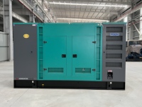 Groupes électrogènes diesel domestiques 20kW-200kW silencieux, ensembles complets avec cabine insonorisée pour la construction et l'usage domestique
