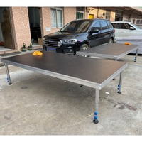 Podium modulaire portable en aluminium d'extérieur à vendre