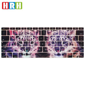 <span class=keywords><strong>Clavier</strong></span> en silicone personnalisé, imperméable et anti-poussière, design élégant, pour Macbook Pro Air 13/14/15/16 avec barre tactile - Product Image 3