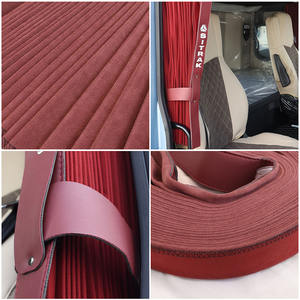 Cortina de Cuero para Ventana de Camión de 240 cm x <span class=keywords><strong>90</strong></span> cm, Color Personalizado, Accesorio para Camiones Isuzu, BMW, Man, Scania, <span class=keywords><strong>Volvo</strong></span> - Product Image 3