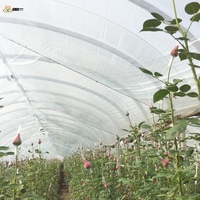 Film de serre 7 couches : Couverture plastique agricole anti-goutte, résistante aux UV et à la lumière diffusée pour la culture de fruits et de fleurs