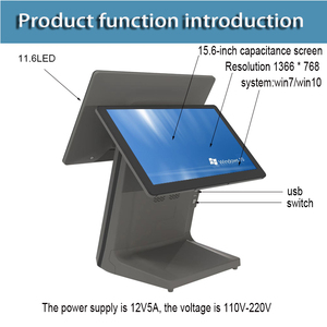 מסך מגע ישיר מסך אנדרואיד מסוף מערכת pos תשלום במזומן הרשמה למסעדה - Product Image 4