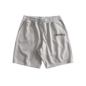 Rahat ter spor şort özelleştirilmiş Hip Hop spor yarım pantolon Streetwear haki kısa pantolon şort