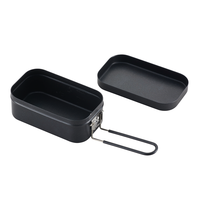 Kit de vaisselle en aluminium léger pour le camping en plein air, taille M, directement de l'usine