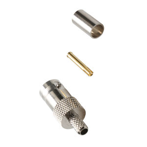 Offre Spéciale Bonne Qualité <span class=keywords><strong>BNC</strong></span> FEMELLE À Sertir Connecteur Coaxial Pour RG174 RG58 RG59 RG6 RG213 CÂBLE - Product Image 4