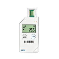 Enregistreur de données jetable Potmagic S200 avec interface USB, personnalisable OEM/ODM, enregistreur de température LCD