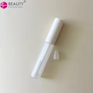 Thấp Moq In Logo 5Ml 10Ml Xi Lanh Matte Trắng Son Bóng Bút Kẻ Mắt Huyết Thanh Lông Mi Ống Mascara Chai Lip Gloss <span class=keywords><strong>Container</strong></span> - Product Image 3